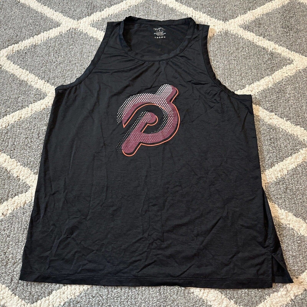 Peloton Women Black Active Tank M‎